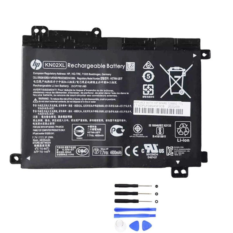 37.2Wh HP KN02XL Battery