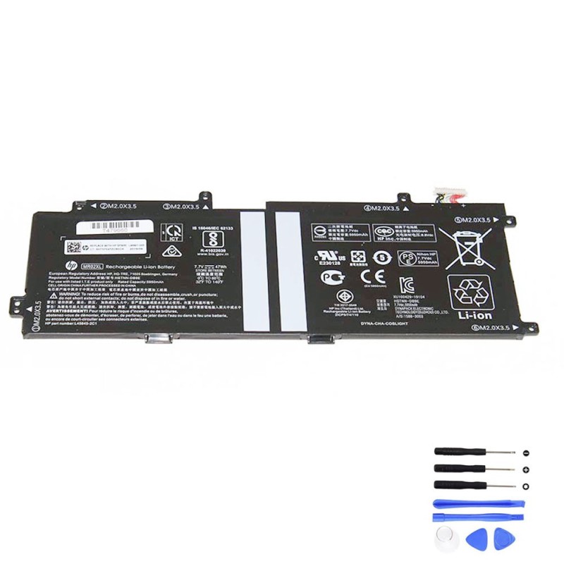 47Wh HP MC02XL Battery