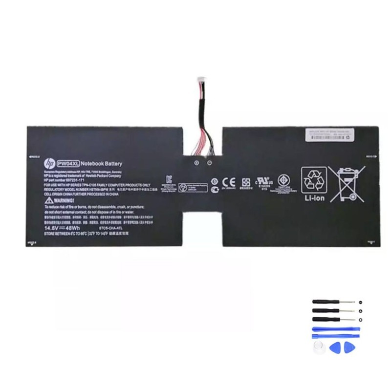 48Wh HP PW04XL Battery