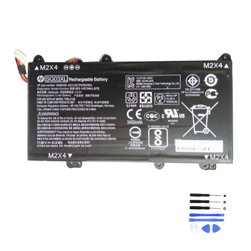 61.6Wh HP SG03XL Battery