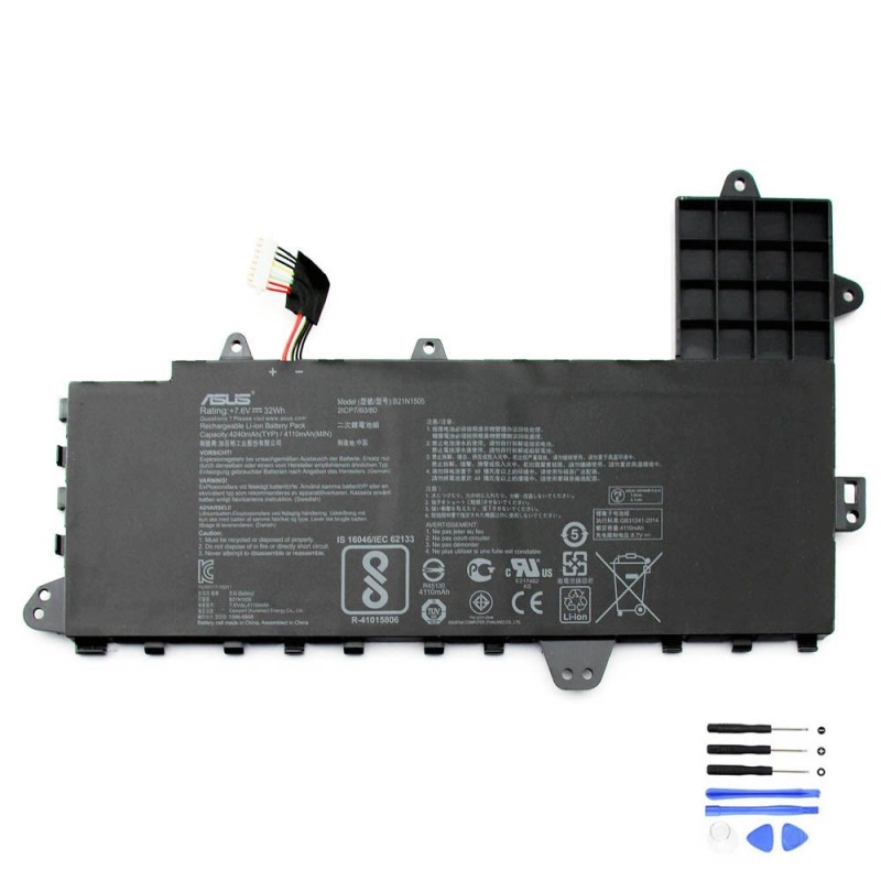 32Wh Asus B21N1505 Battery