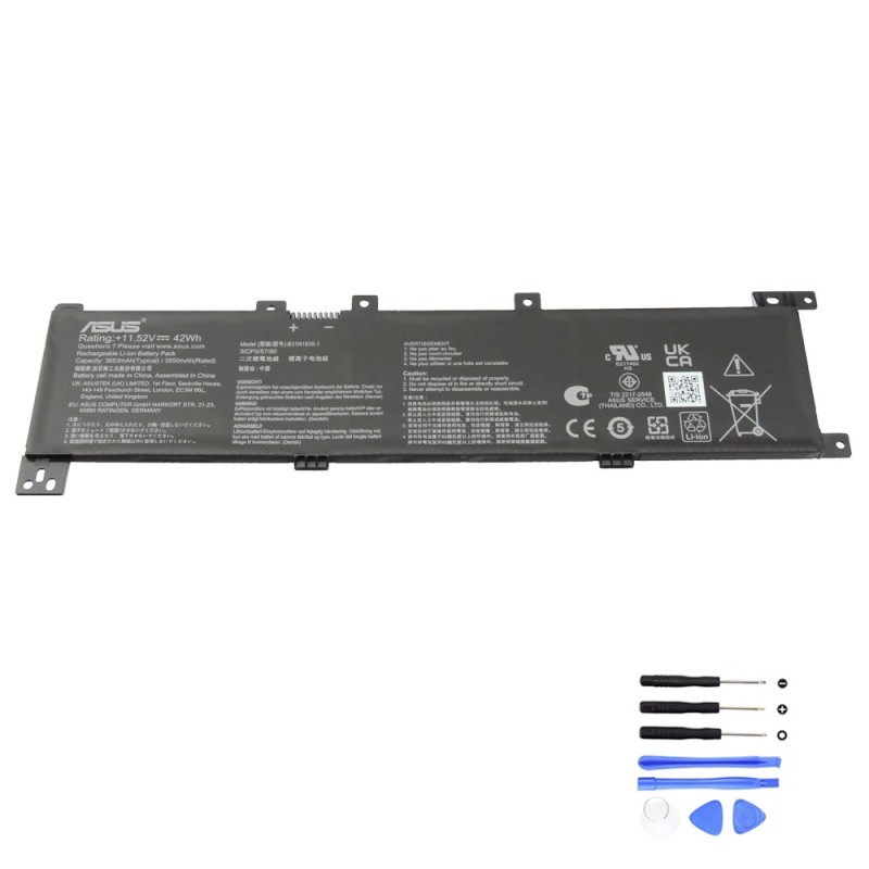 42Wh Asus B31N1635 Battery