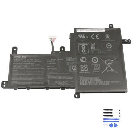 42Wh Asus B31N1729 Battery