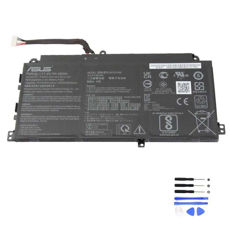 48Wh Asus B31N1909 Battery
