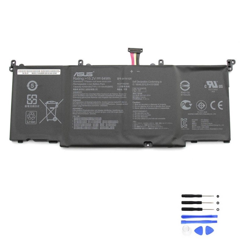 64Wh Asus B41N1526 Battery