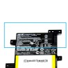 37Wh Asus C21N1347 Battery