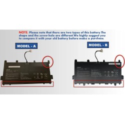 38Wh Asus C21N1808 A Battery