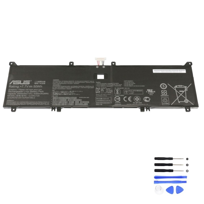 50Wh Asus C22N1720 Battery