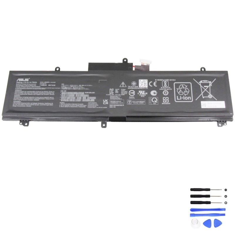 76Wh Asus C41N1837 Battery