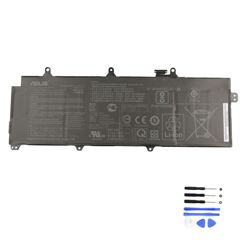 50Wh Asus C41N1712 Battery