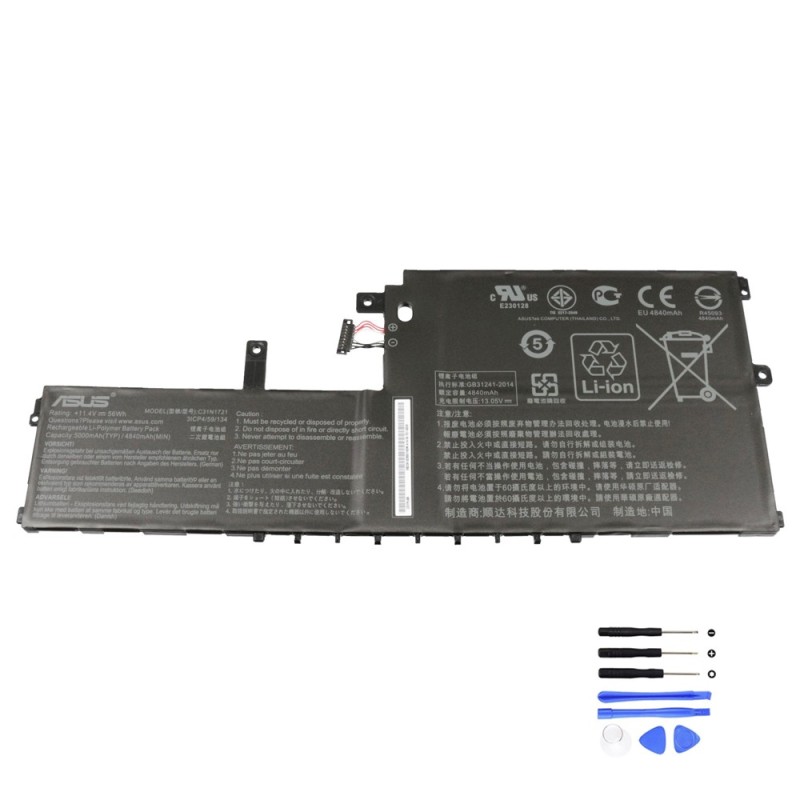 56Wh Asus C31N1721 Battery