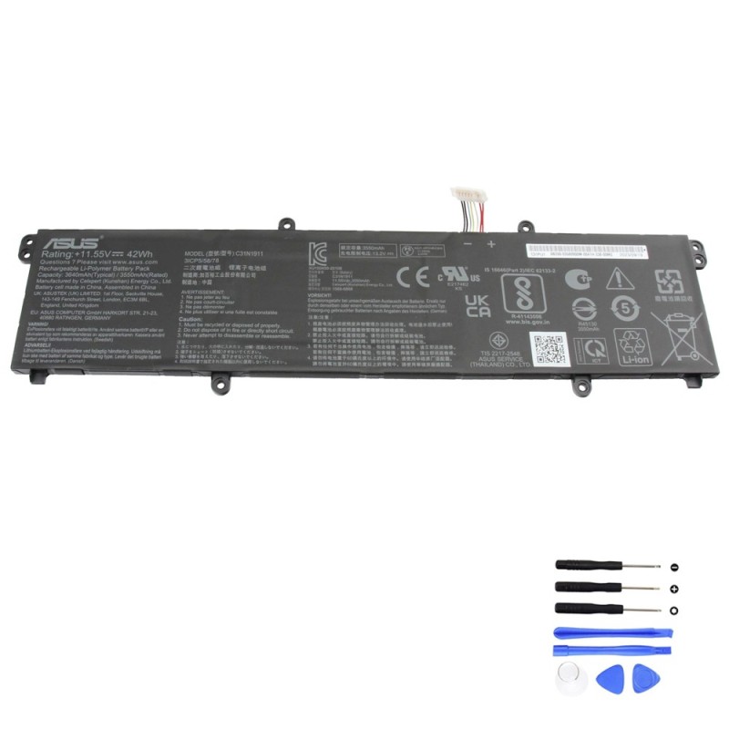 42Wh Asus C31N1911 Battey