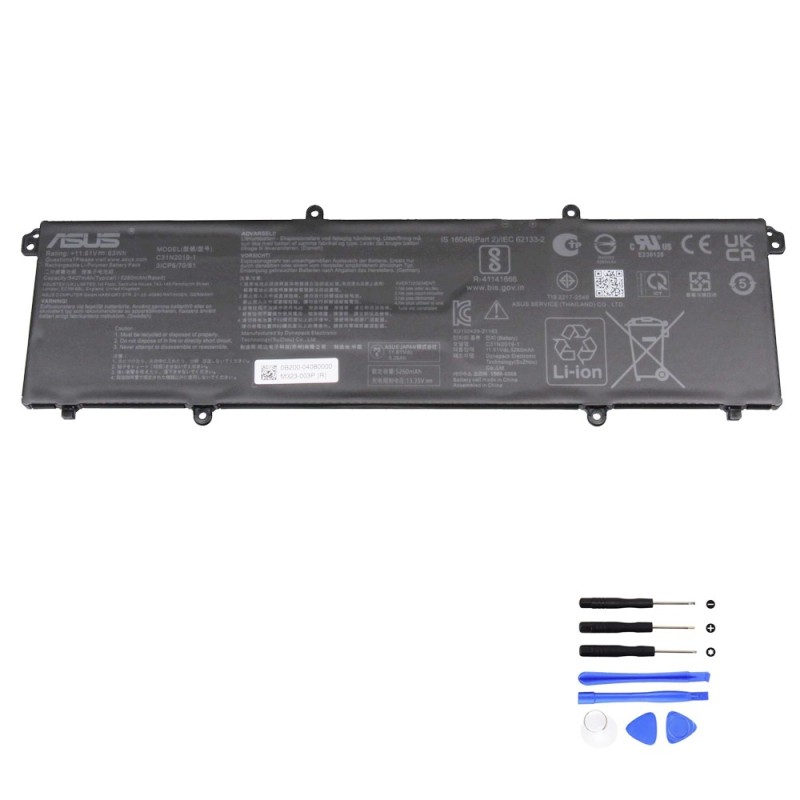 63Wh Asus C31N2019-1 Battery