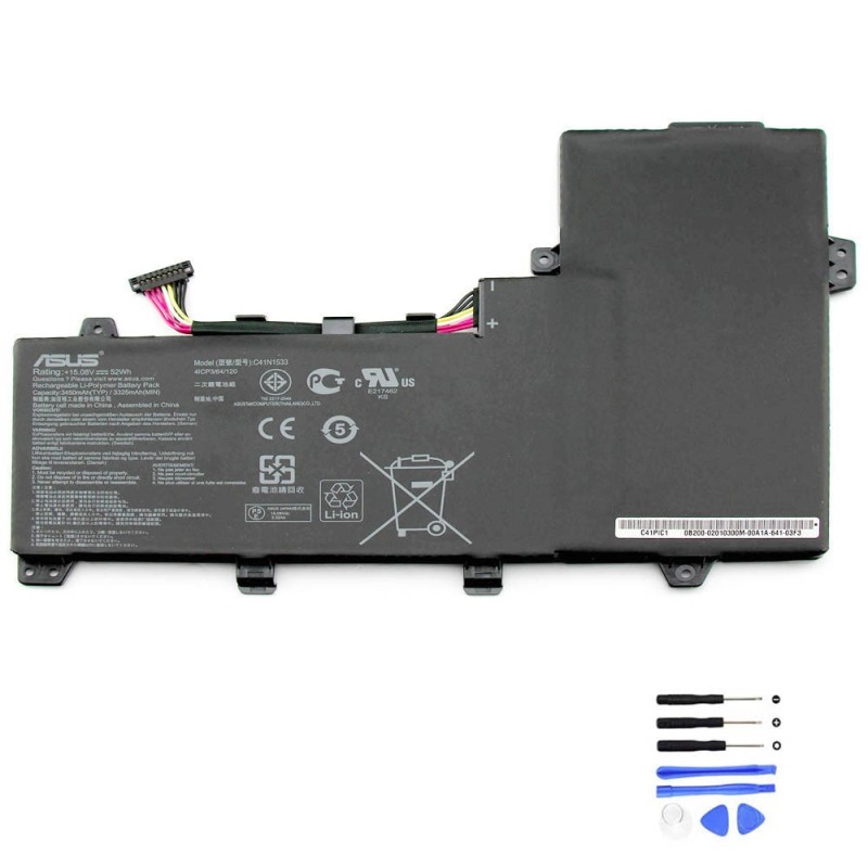 52Wh Asus C41N1533 Battery