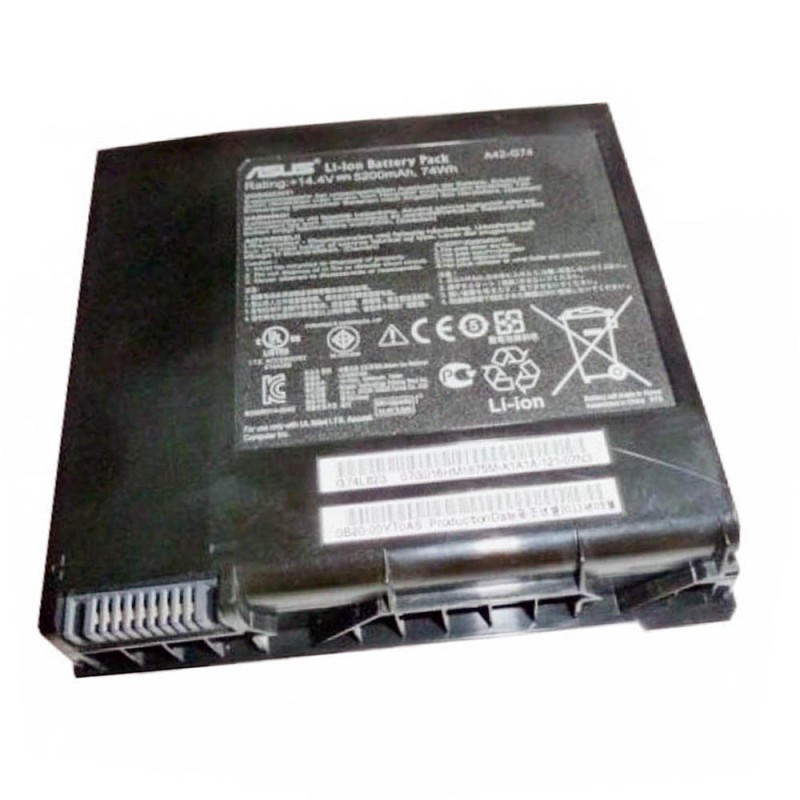 75Wh Asus A42-G74 Battery