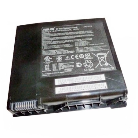 75Wh Asus A42-G74 Battery