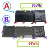 96Wh Asus C41N1523 Battery