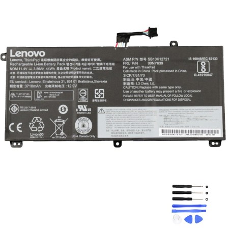44Wh Lenovo 00NY639 Battery