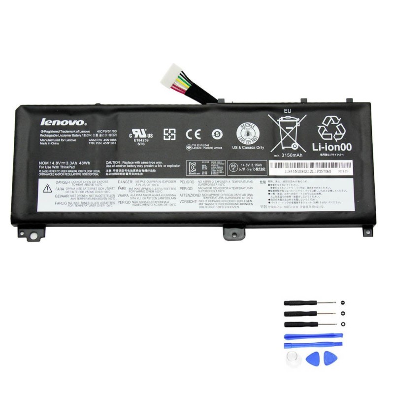 48Wh Lenovo 45N1086 Battery