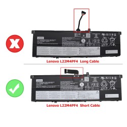 73Wh Lenovo L22M4PF4 Short Line Battery