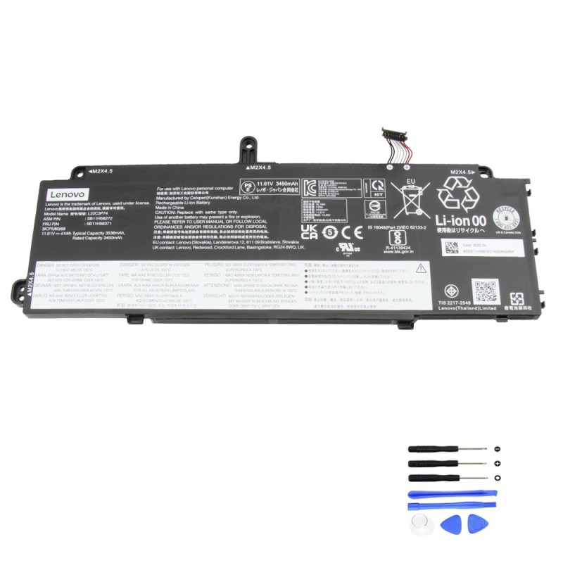 41Wh Lenovo L22C3P74 Battery
