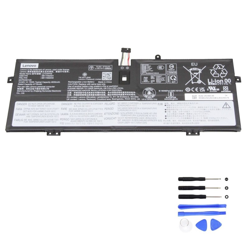 75Wh Lenovo L21D4PH0 Battery