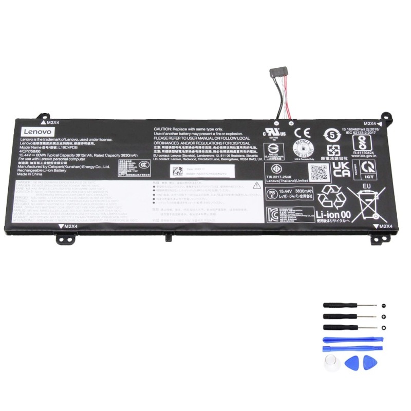 60Wh Lenovo L19C4PDB Battery