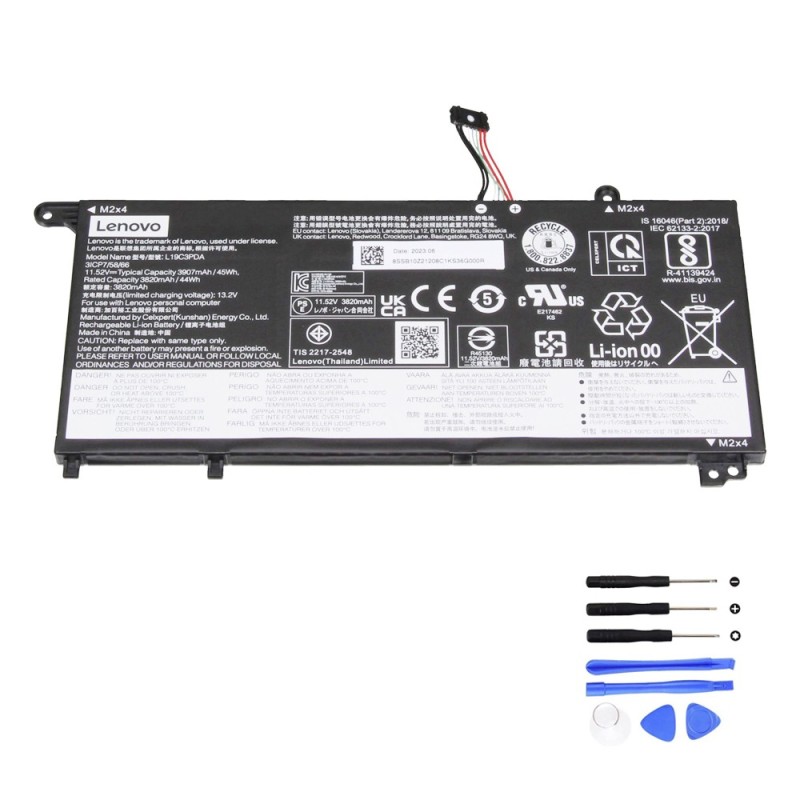 45Wh Lenovo L19C3PDA Battery