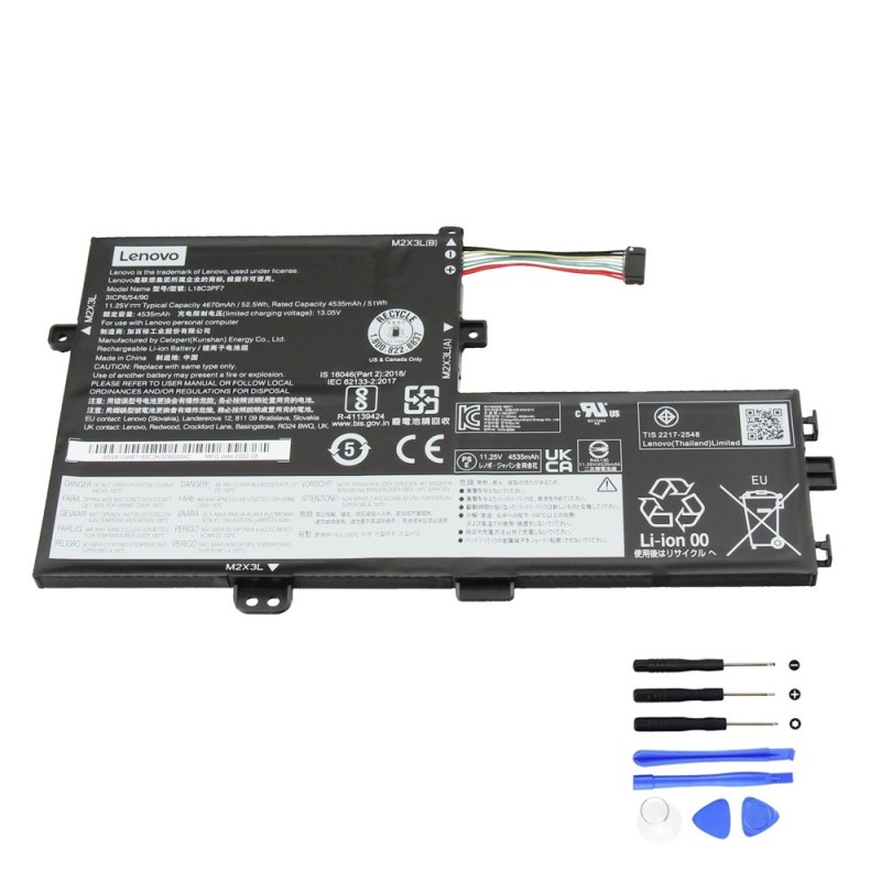 52.5Wh Lenovo L18C3PF7 Battery