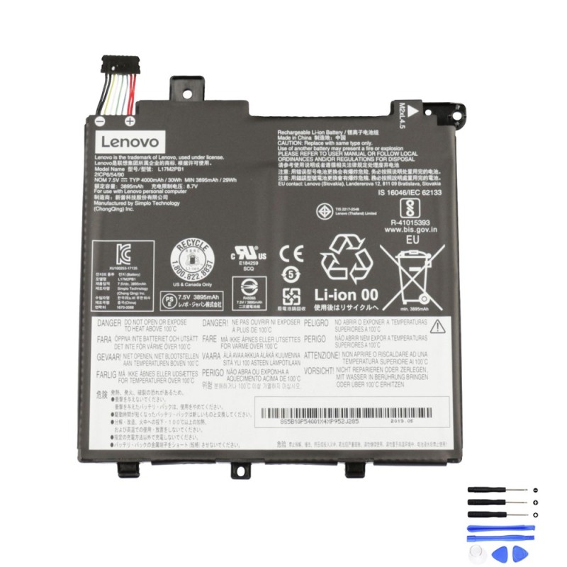 30Wh Lenovo L17M2PB1 Battery