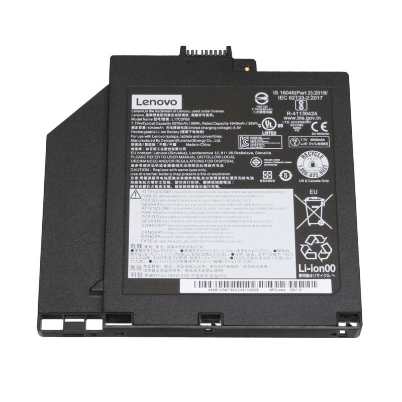 39Wh Lenovo L17C2PB5 Battery