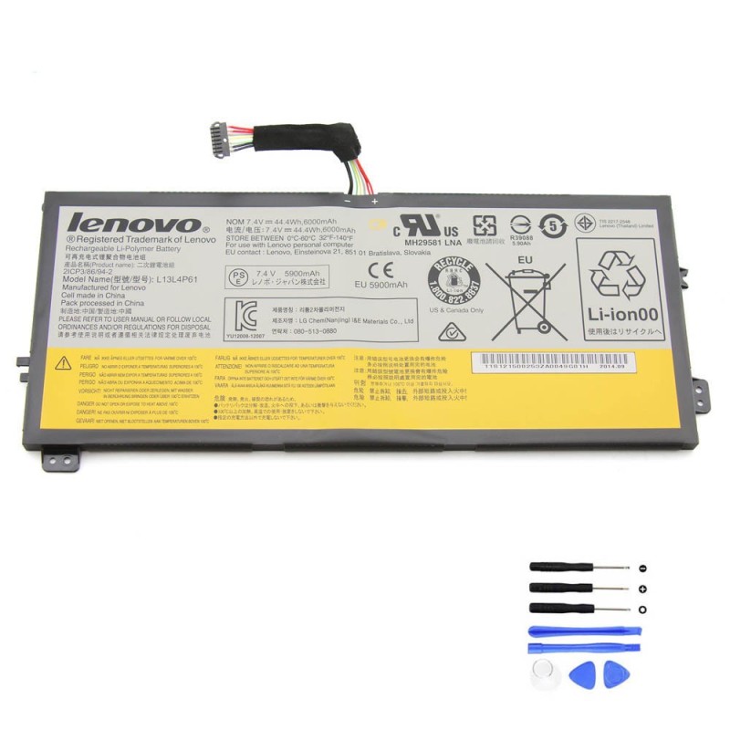 44.4Wh Lenovo L13M4P61 Battery