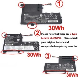 30Wh Lenovo L15M3PB0 Battery
