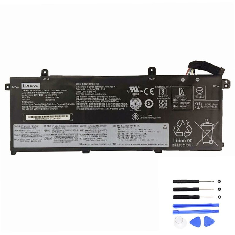 51Wh Lenovo L18L3P73 Battery