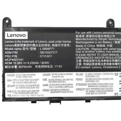 80Wh Lenovo L18M4P71 Battery