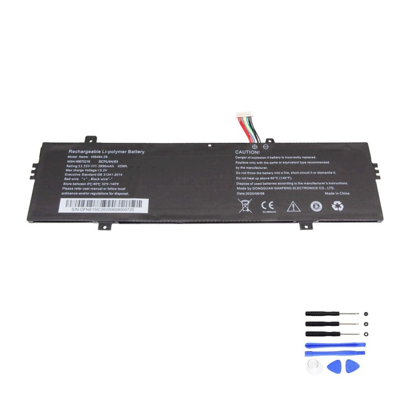 45Wh Medion 456484-3S Battery