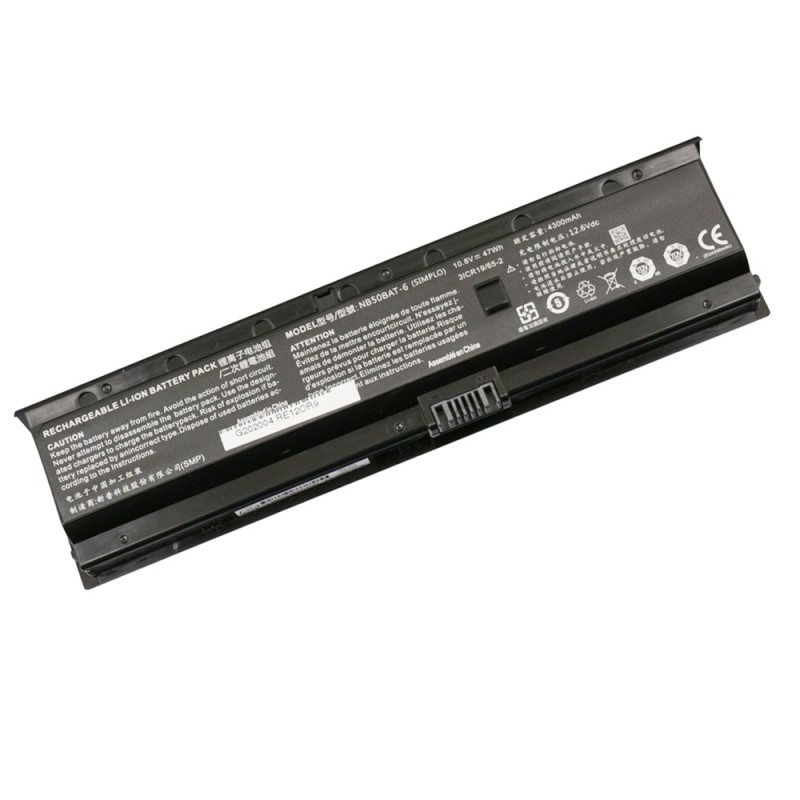 47Wh Clevo NB50BAT-6 Battery