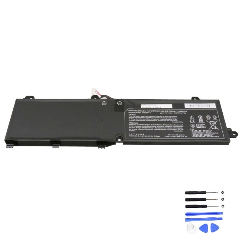 73Wh Clevo PC50BAT-3 Battery