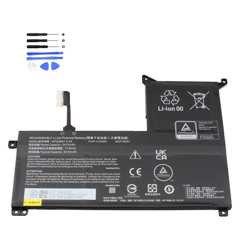 54Wh Medion NP50BAT-4-54 Battery