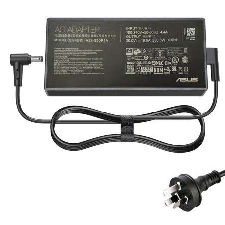 20V 16.5A 330W Asus 6.0mm 3.7mm AC Adapter Charger