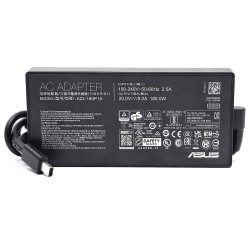 20V 9A 180W Asus Rectangle Conn AC Adapter Charger