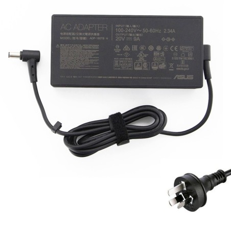 20V 9A 180W Asus 6.0mm 3.7mm AC Adapter Charger