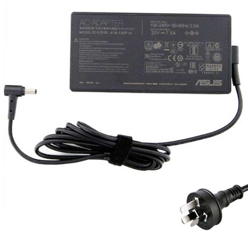 20V 7.5A 150W Asus 4.5mm 3.0mm AC Adapter Charger