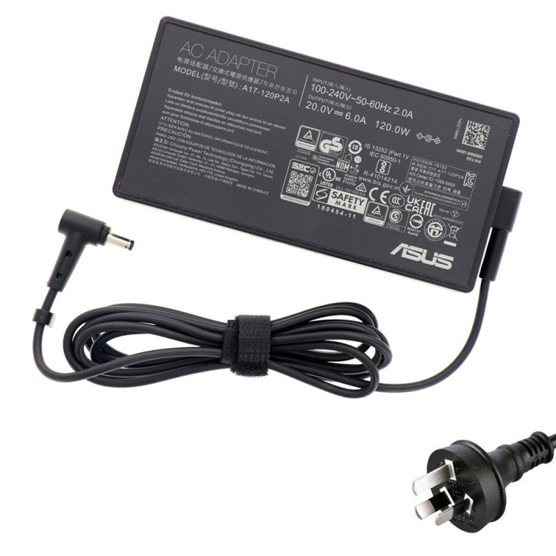 20V 6A 120W Asus 4.5mm 3.0mm AC Adapter Charger