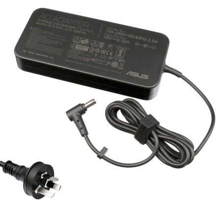 19V 6.32A 120W Asus 6.0mm 3.7mm AC Adapter Charger