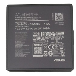 19V 4.74A 90W Asus 4.5mm 3.0mm AC Adapter Charger