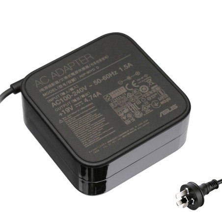 19V 4.74A 90W Asus 4.0mm 1.2mm AC Adapter Charger