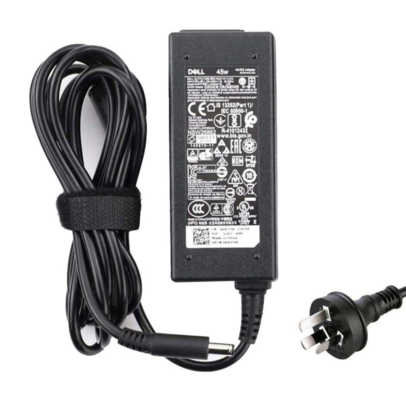 19.5V 2.31A 45W Dell 4.5mm 3.0mm AC Adapter Charger