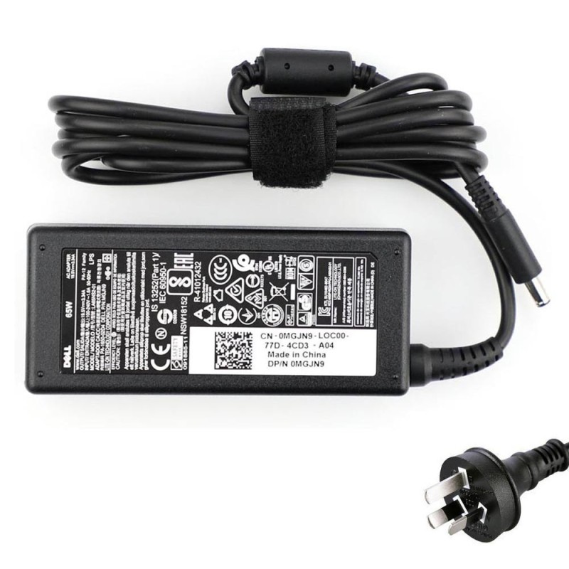 19.5V 3.34A 65W Dell 4.5mm 3.0mm AC Adapter Charger