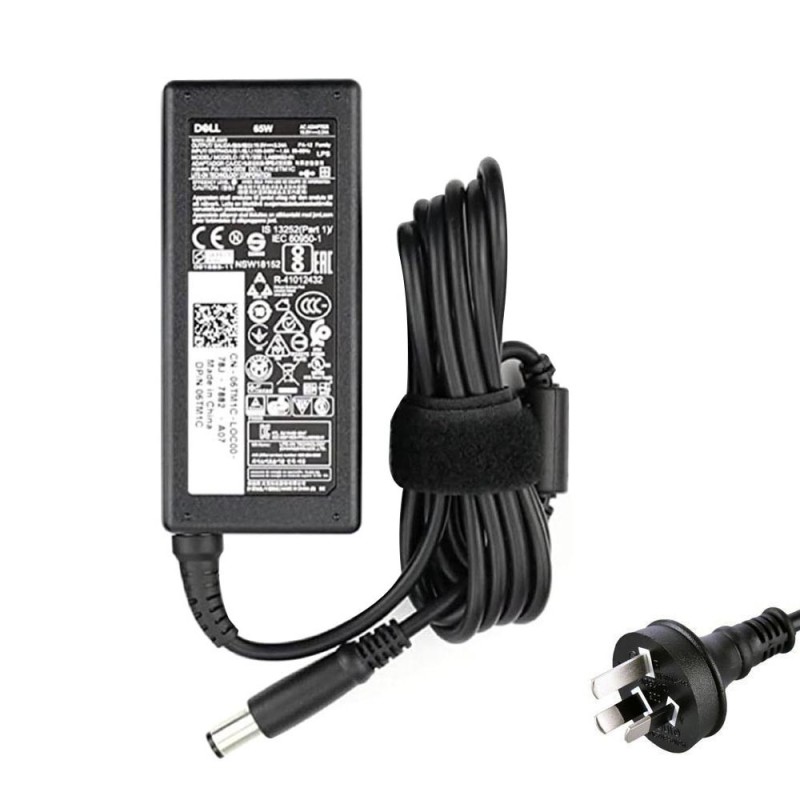 19.5V 3.34A 65W Dell 7.4mm 5.0mm AC Adapter Charger